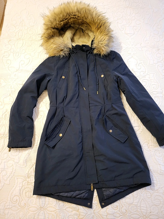 Kangol classic parka hot sale coat ladies